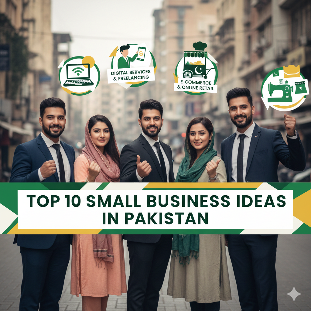 Top 10 small business ideas in pakistan