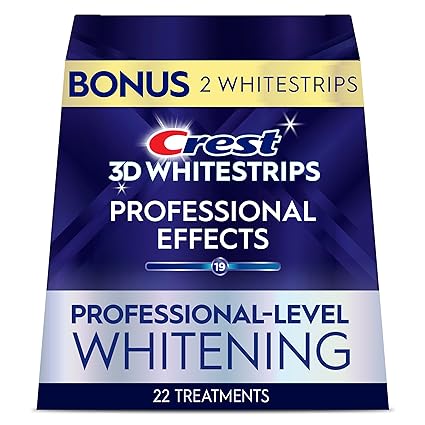 Crest 3D White Professional Effects Whitestrips – Personal Experience Review
